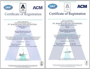 ISO 14001:2015 & ISO 9001:2015 PT Mahakaam Jaya Sejahtera