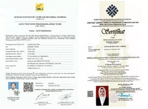 Certificate of Competency PT Mahakaam Jaya Sejahtera
